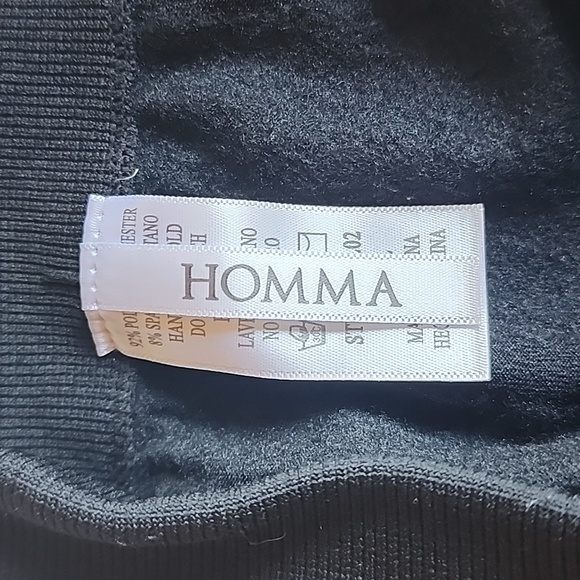 Homma plus size 3XL/4XL black soft leggings - Picture 4 of 6